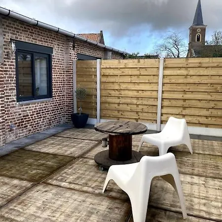Terrasse Parking 20 Min Lille Douai Valenciennes Et A 3 Mn Orchies Gare Lille Orchies 아파트 Coutiches